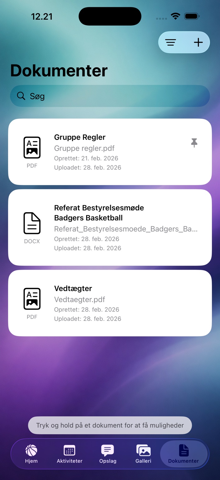 Grupy – dokumenter